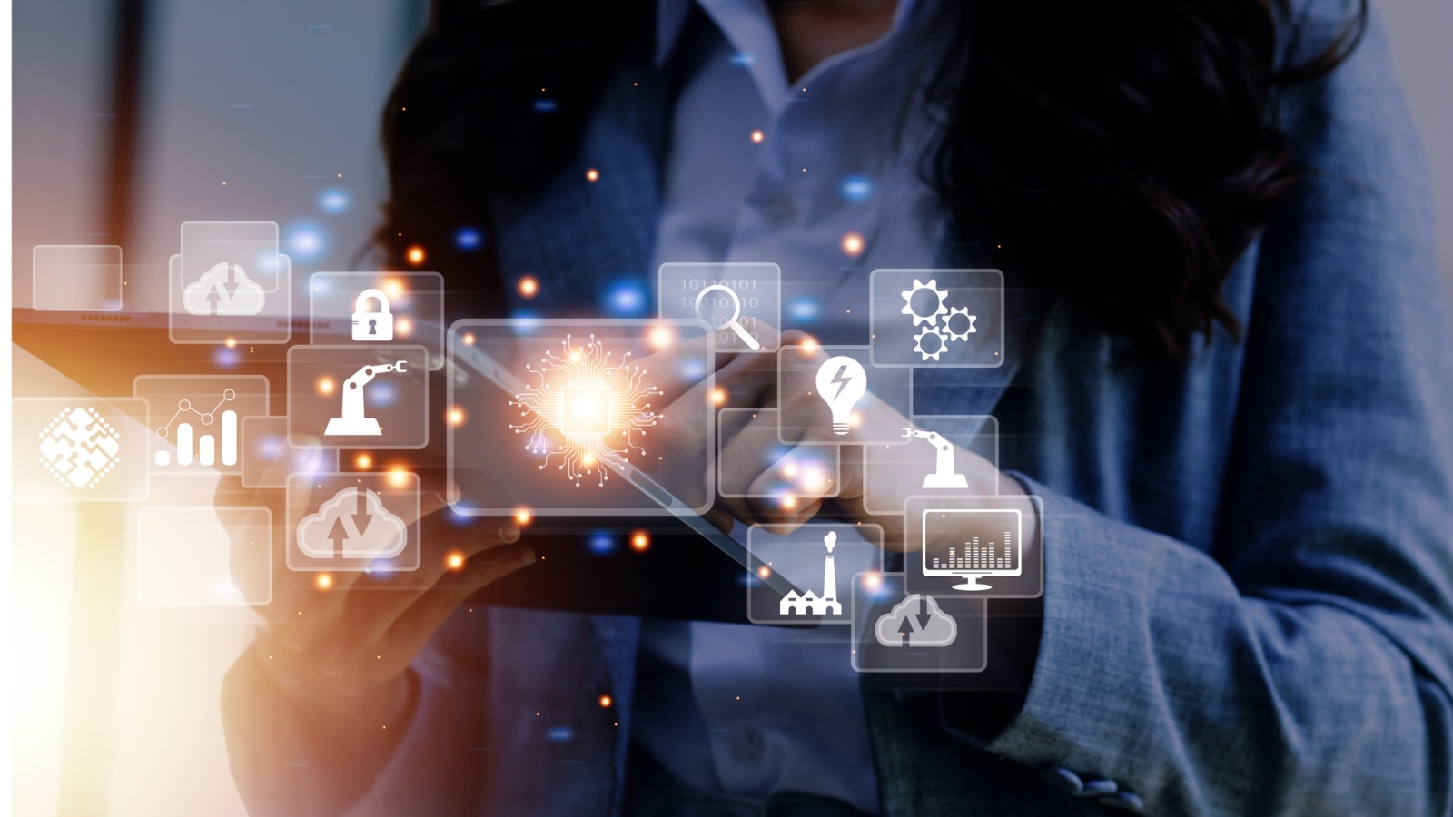 Leaders collaborating during transformation workshop